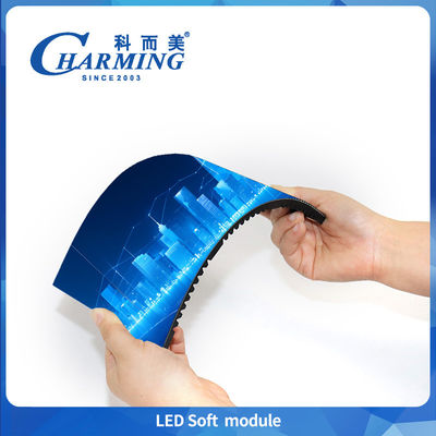 ماژول نرم LED صفحه نمایش داخلی ویدئو صفحه نمایش دیواری نرخ تجدید بالا نور نمایش برنامه ریزی رویداد منفی