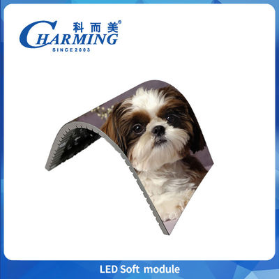 محصول محبوب P1.86/P2/P2.5/P3.076 ماژول نرم داخلی LED 220v 4k LED نمایش انعطاف پذیر برای بار / عروسی