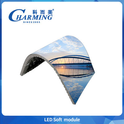 4k P2 P2.5 P3.076 ماژول نرم داخلی LED 400-800 روشنایی بالا Rgb LED انعطاف پذیری نمایش
