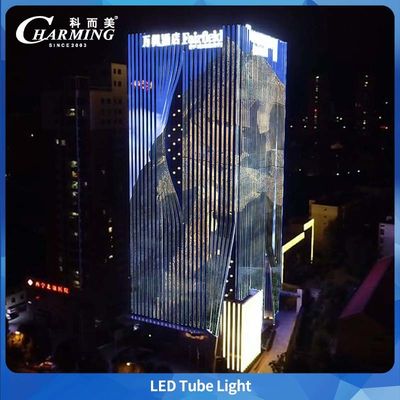 U30 کم قدرت RGBW چراغ لوله LED DMX کنترل برای پروژه های روشنایی بیرونی