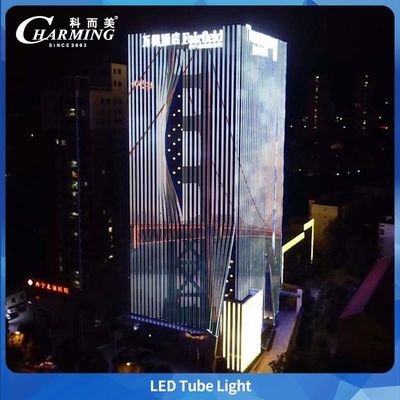 چراغ لوله ای LED RGBW DMX از جنس آلیاژ آلومینیوم U30 + PC برای پل در فضای باز