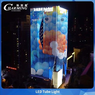 IP65 درجه بندی شده SPI 500/1000MM لوله LED با پوشش ضد UV-PC برای روشنایی روشن و روشن