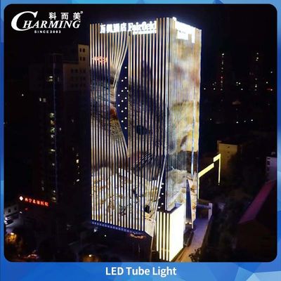 لوله نور LED U38-1000 1000*38*58MM IP65 آلومینیوم آلیاژ+PC برای ساختمان های بیرونی