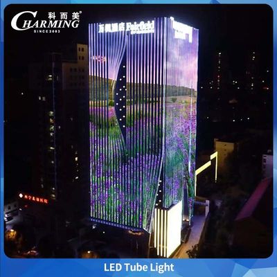 U38 لوله نور ضد آب ارتفاع ساختمان DC24V آلومینیوم طراحی کابل نامرئی