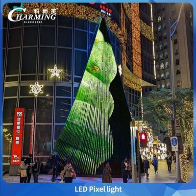 چراغ پیکسل LED فضای باز تخت شفاف IP66 با توان کم برای پل ها