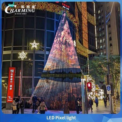 رزومه دانلود در فضای باز LED Pixel Light Waterproofing ساختاری IP66 قدرت کم