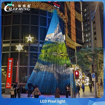 رزومه دانلود در فضای باز LED Pixel Light Waterproofing ساختاری IP66 قدرت کم