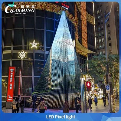چراغ پیکسل مارک جذاب با رنگ کامل RGB IP66 استفاده برای روشنایی ساختمان و روشنایی پل
