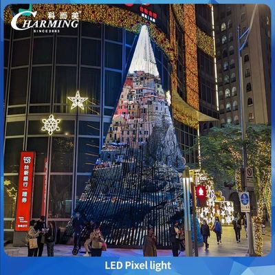 صرفه جویی در انرژی ضد آب Ip66 24v LED Pixel Light با ساختمان های اداری