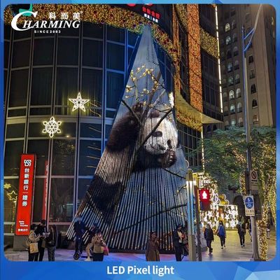 جذاب 2025 محصول نوآورانه جدید چراغ پیکسلی LED 40D 40*27.3MM مواد PC IP66 تزئین جاذبه های گردشگری
