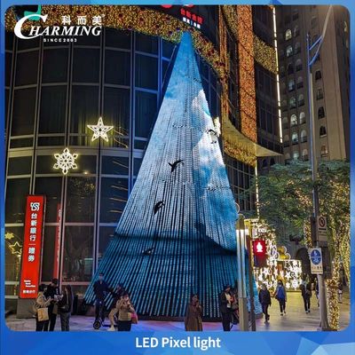 چراغ پیکسل محبوب محصول 2025 SMD3535 با پوسته PC + پوسته سطح شفاف برای ساختمان هایی مانند نورپردازی درخت کریسمس