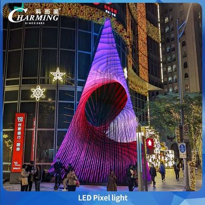 چراغ نقطه ای LED سری جذاب 40D 40*27.3MM مواد PC IP66 تزئینات کریسمس روشنایی بار تزئینات دیوار خارجی