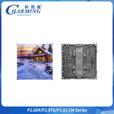 اجاره صفحه نمایش LED در داخل و خارج از خانه صفحه نمایش LED تمام رنگی P3.9 P3.91 دیوار ویدئویی LED 500 * 500mm 500 * 1000mm صفحه نمایش آلومینیوم ریخته شده