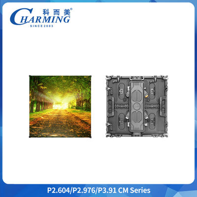 P3.91 صفحه نمایش ویدئویی LED دیوار اجاره 500x500mm IP65 ضد آب