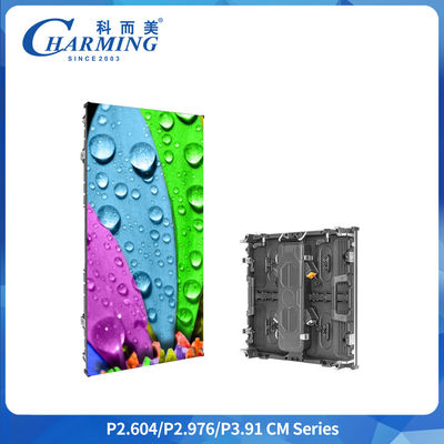 P3.91 صفحه نمایش ویدئویی LED دیوار اجاره 500x500mm IP65 ضد آب