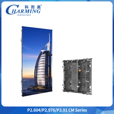 صفحه نمایش دیواری ویدئویی LED بیرونی IP65 ضد آب 4500CD آلیاژ آلومینیوم