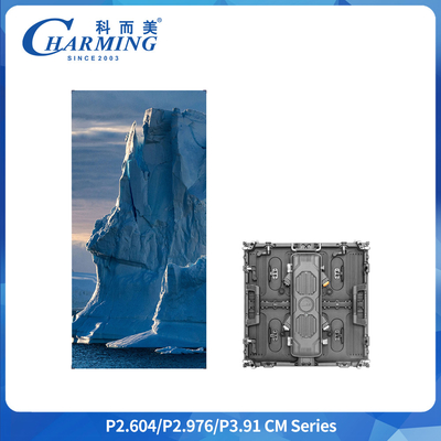 P2.6 IP65 درب اجاره ای کابینت نمایش LED 500x500mm 6.4kg