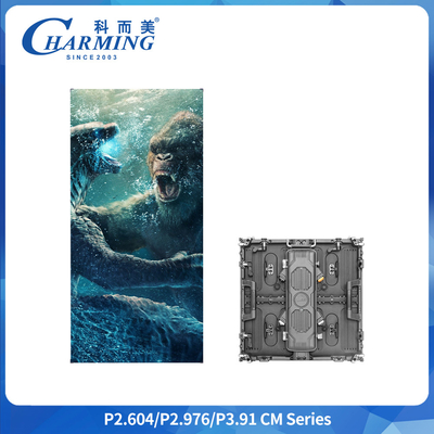 صفحه نمایش LED اجاره ای فضای باز P3.91 با ابعاد 500x500 میلی متر، استاندارد IP65 و روشنایی 4500 کاندلا بر متر مربع