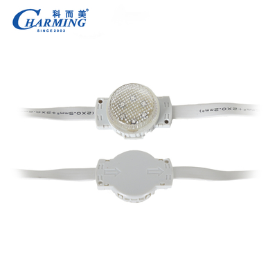 چراغ پیکسل LED ضد آب IP66 با روشنایی بالا، چراغ نقطه ای 40x27.3 میلی متری، 40D برای تزئینات کریسمس و ساختمان