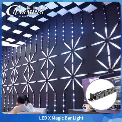طراحی سوراخ پیچ محصول اصلی Charming LED X Magic Bar طراحی مدولار محصول Charming LED X Magic Bar RGB LED Pixel Bar برای رویداد سرگرمی