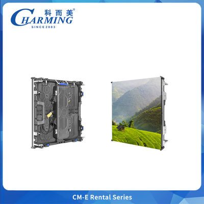 کابینت آلیاژ آلومینیوم 79MM CM-E نمایشگر LED اجاره ای با هاب نشانگر سیگنال برای رویدادهای صحنه کنسرت