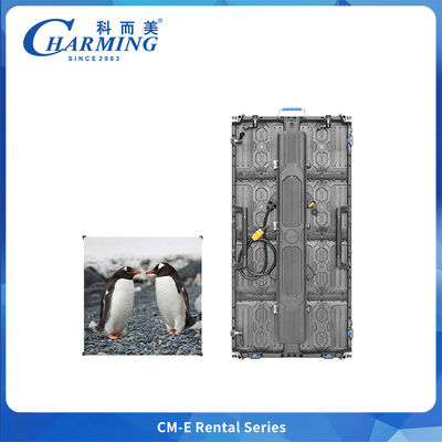 کابینت نمایشگر LED اجاره ای 6.4 کیلوگرمی با ابعاد 500x500mm/500x1000mm، ادغام سیم برق برای رویدادهای صحنه کنسرت