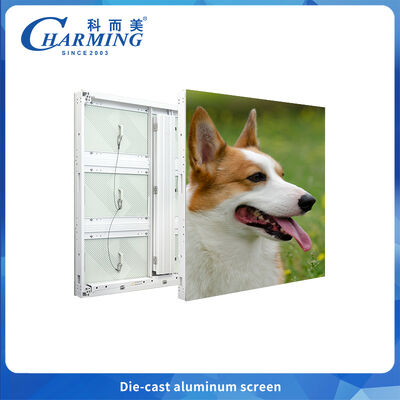 P6.66 اجاره صفحه نمایش LED در فضای باز با آرک اسپلایس و روشنایی بالا بیش از 6000 Cd / M2 مقاوم به خوردگی