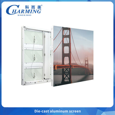 صفحه نمایش LED ضد آب IP65 در فضای باز P4 P5 P6.66 P8. تابلوی تبلیغاتی تمام رنگی HD با نصب ثابت برای استادیوم کنسرت