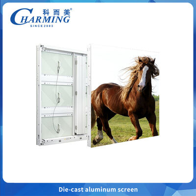 P8 پانل LED آلومینیوم مرطوب کننده انرژی در فضای باز، طراحی ضد خوردگی برای ورزشگاه و رویداد