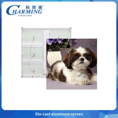 صفحه نمایش LED فضای باز منبع تغذیه تقسیم ولتاژ P6 LED با روشنایی بالا برای تبلیغات