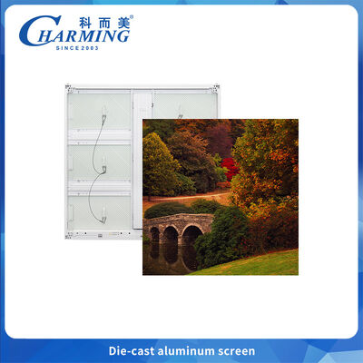 صفحه نمایش آلومینیوم مرطوب در فضای باز با کنتراست بالا P6 Led Board نصب ثابت برای تبلیغات