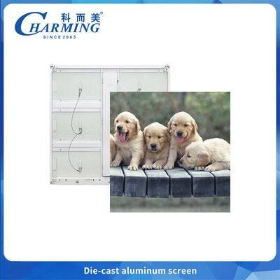 صفحه نمایش LED نصب شده در فضای باز با حفاظت ضد آب IP65، روشنایی 6500 CD / m2 و بهره وری انرژی 220W / m2