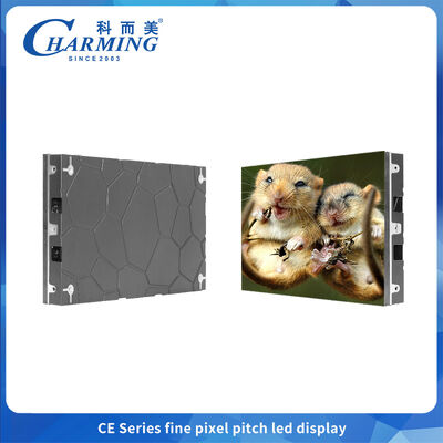 نمایشگر LED جذاب فاین پیچ P1.86 P1.53 با روشنایی 800 نیت و تعمیر و نگهداری آسان برای لابی هتل و گالری‌ها