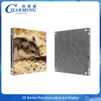 استودیو اخبار پس زمینه دیوار HD P1.53 صفحه نمایش LED همهجانبه نصب شده در داخل ساختمان