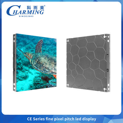 دیواره LED داخلی با کابینت آلیومینیوم و تعمیرات جلویی برای اتاق های کنفرانس