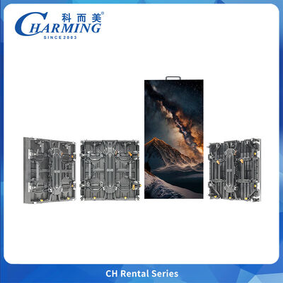 سری CH نمایشگر LED فضای باز با طراحی فوق العاده نازک، سبک وزن، ضد آب IP65 و طراحی منحنی قفل شونده برای صحنه های کنسرت