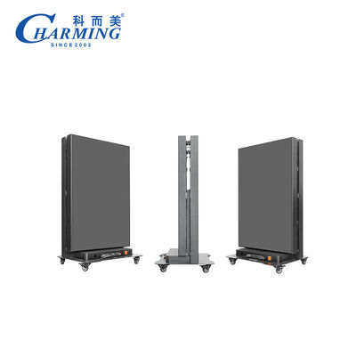 صفحه نمایش پوستر LED قابل تاشو با نرخ تجدید بالا با فناوری GOB و کنترل هوشمند موبایل برای دیوار های ویدئویی در فضای باز