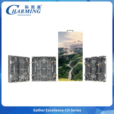 اجاره صفحه نمایش LED سبک وزن P3.91 کابینت های انعطاف پذیر با دسترسی جلو و عقب و قاب آلومینیوم ریخته شده تقویت شده که خنک کننده است