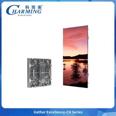 صفحه نمایش تجاری P3.91 دسته ویژه ضد آب یکپارچه اتصال سخت کابینت آلیاژ آلومینیومی ریخته گری LED CH