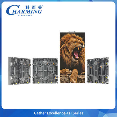 کابینت آلیاژ آلومینیومی ریخته گری LED صفحه نمایش LED در فضای باز P3.91 برای رویدادهای اجاره صفحه نمایش HD