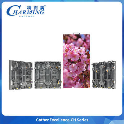 کابینت LED منحنی بیرونی P3.91 4000nits Arc Lock System برای پس زمینه صحنه منحنی منحنی