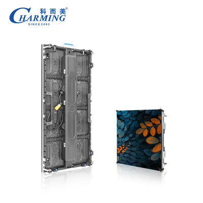 نمایشگر دیواری ویدئویی ال ای دی پررنگ و ضد آب سری CM-EE طراحی شده برای اجاره با کابینت آلومینیوم و جفت گیری دقیق