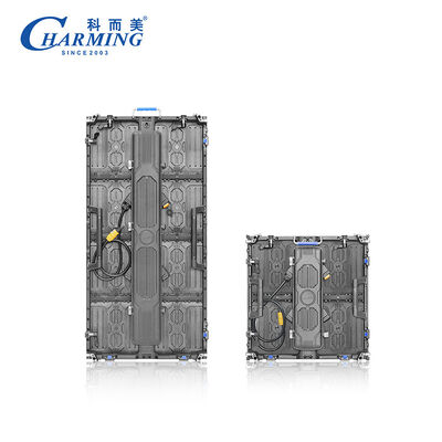 نمایشگر دیواری ویدئویی ال ای دی پررنگ و ضد آب سری CM-EE طراحی شده برای اجاره با کابینت آلومینیوم و جفت گیری دقیق