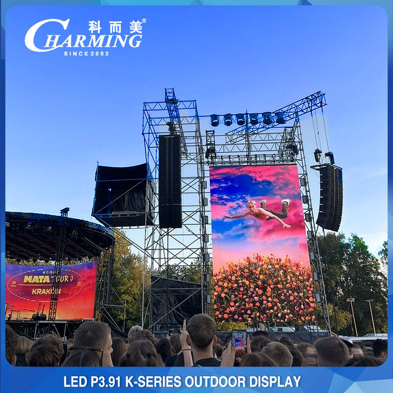 نمایشگر LED Smart Light Strip P3.91 برای اجاره کنسرت Livehouse Stage