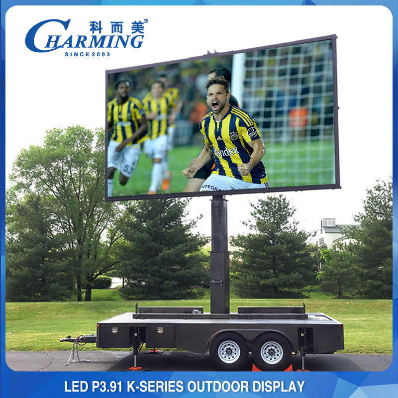 نمایشگر LED اجاره ای 3840HZ P26، P2.98، P3.91 صفحه نمایش دیواری ویدئویی LED بیرونی