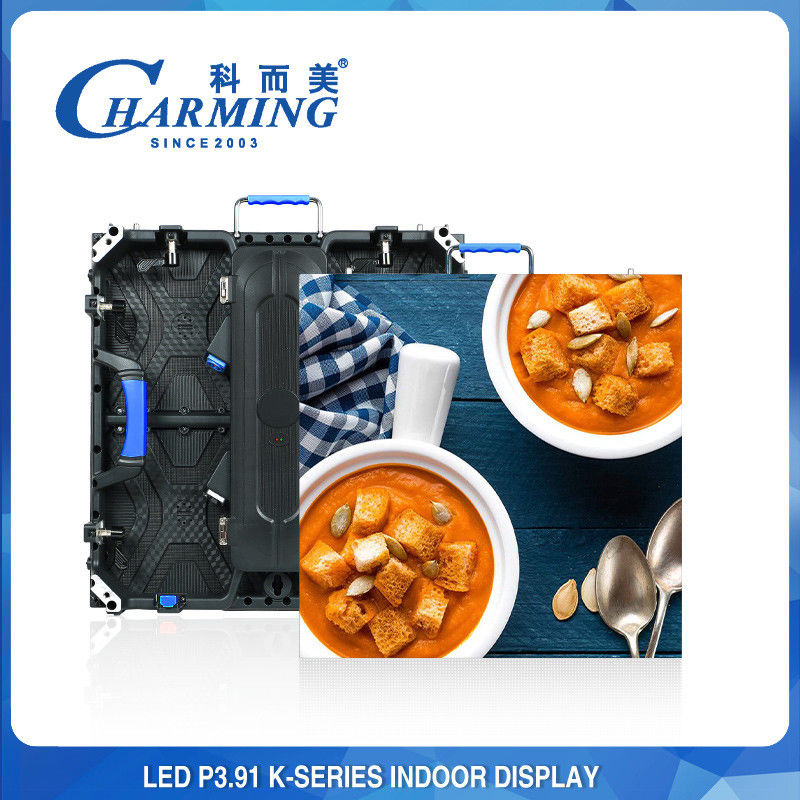 2.6mm Pixel Pitch Indoor LED Display با وزن کابین 13.5 کیلوگرم و مواد آلومینیومی