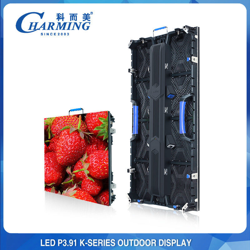 صفحه نمایش LED 4500CD/M2 P3.91، صفحه نمایش LED اجاره ای 4k در فضای باز، سری K 500x1000mm