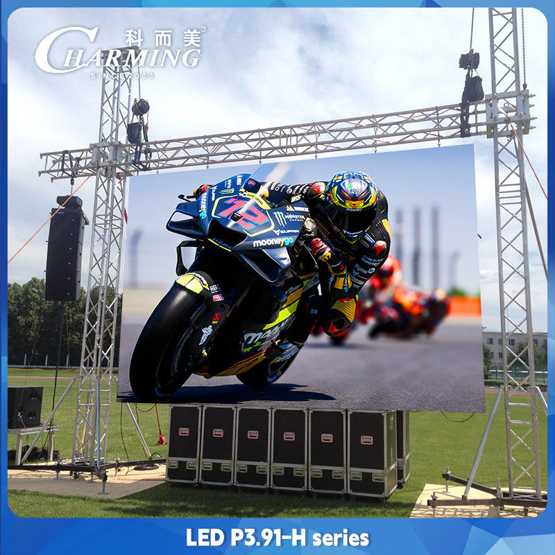 نمایشگر ویدئویی LED ضد آب IP65 نمایشگر LED تجاری P3.91
