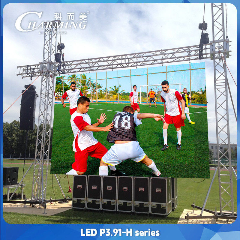 P3.91 اجاره در فضای باز صفحه نمایش دیواری ویدئویی LED آلومینیوم آلیاژ H سری IP65