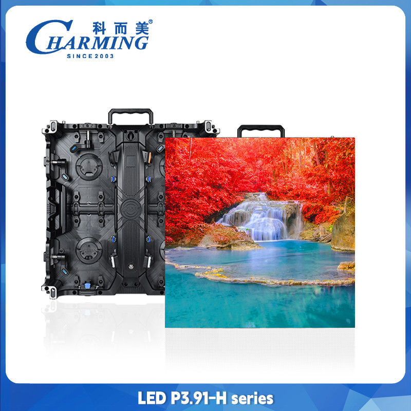 P2.6 P2.98, P3.91 خدمات جلویی LED Video Wall اجاره صفحه نمایش روشنایی بالا